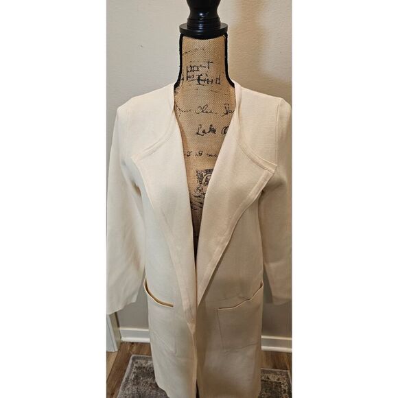 Anrabess Midi Open Front Knit Cardigan Size Medium - Picture 6 of 9